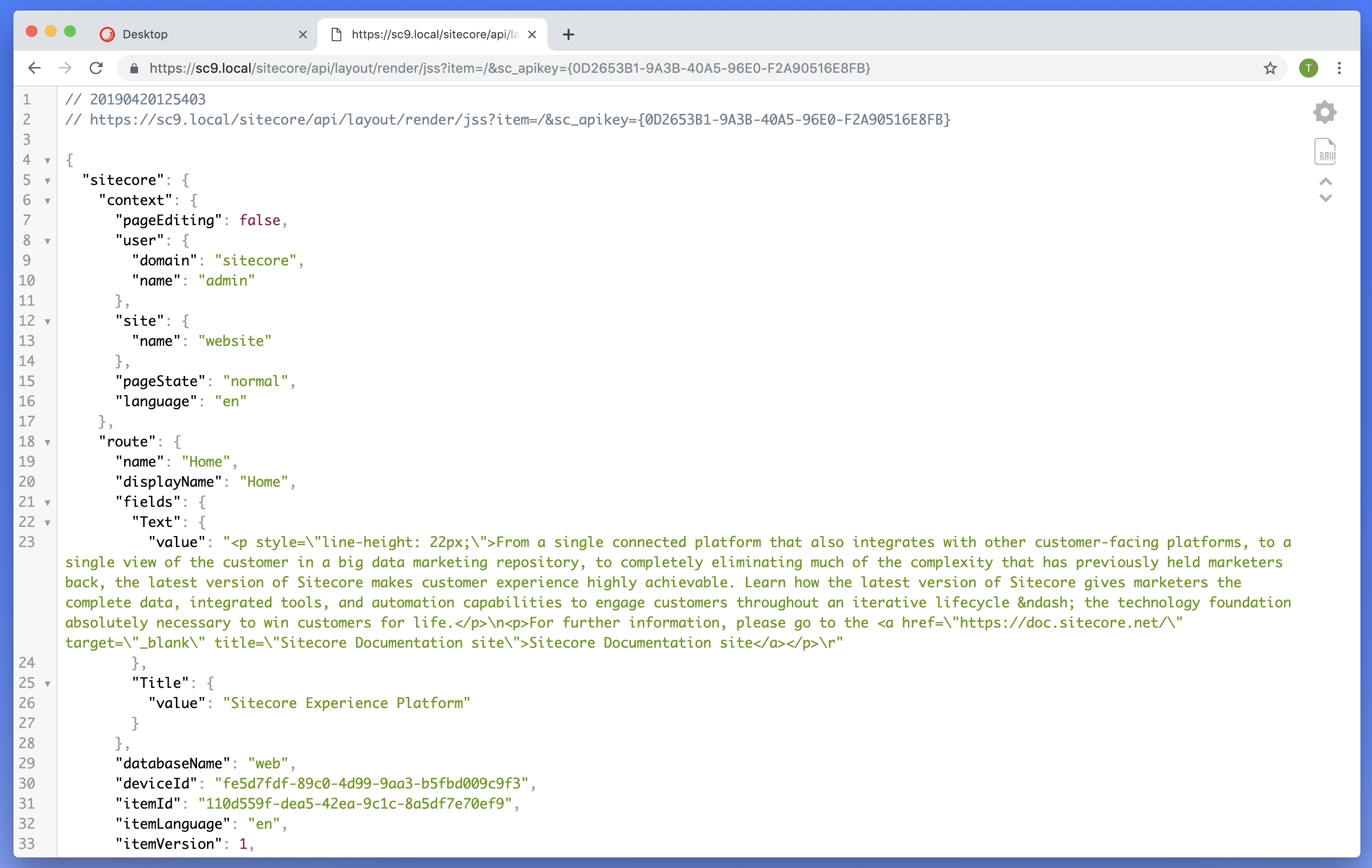 Sitecore 9 How to setup Sitecore JSS: Validate Layout Service is working