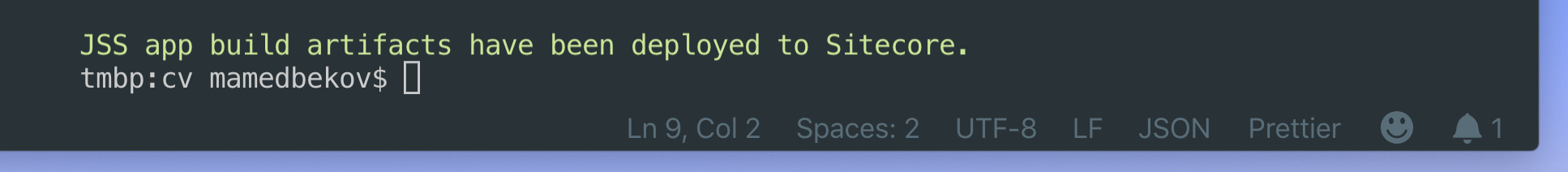 JSS app build artifacts