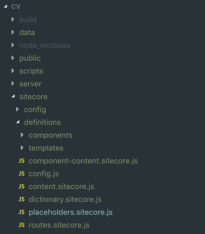 Sitecore JSS Placeholder Settings