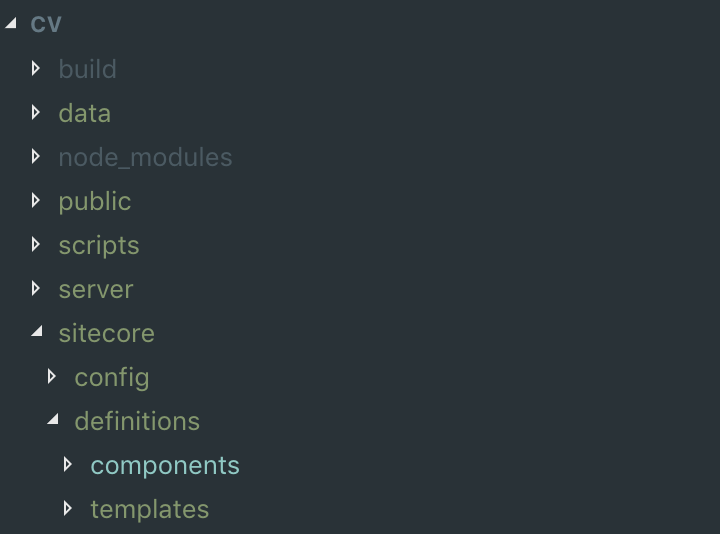 Sitecore JSS Component