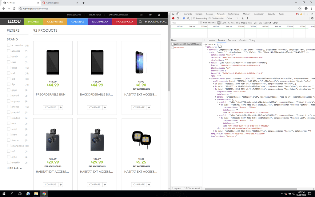 Sitecore Commerce + Sitecore JSS