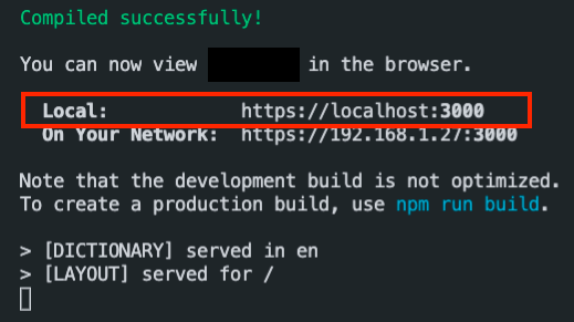 Sitecore JSS running on https